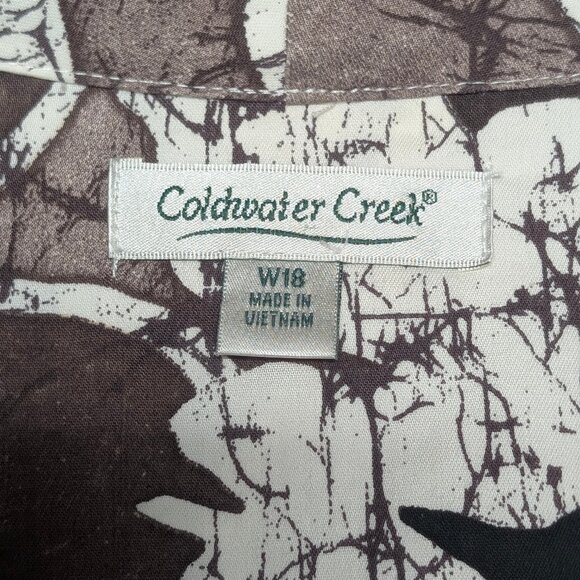 Coldwater Creek Lightweight Jacket Size W18 - Picture 5 of 7